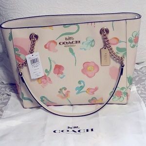 Brand new coach floral bag